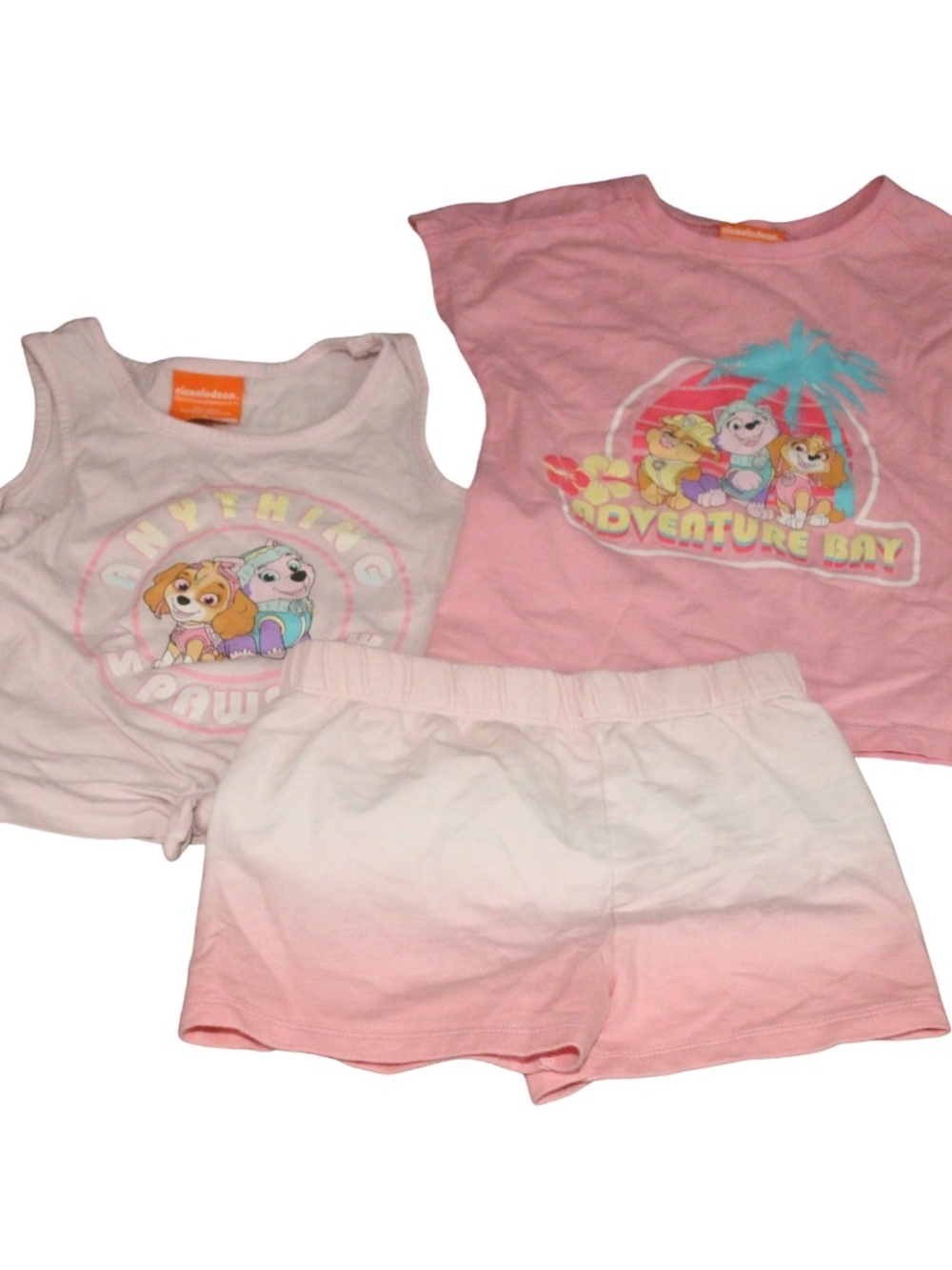 2/$20 🏷 Nickelodeon Pink Adventure Bay 3 Piece Set - Size 6